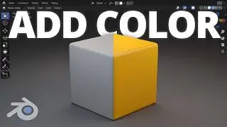 Add Color to Your Model in Blender (Very Easy Tutorial)
