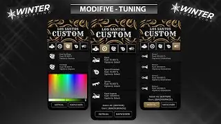 [MTA] Tuning & Modifiye Sistemi | Winter Scripting