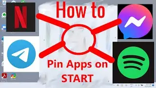 How to Pin Apps in Windows START