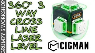 CIGMAN 360° 3WAY LASER LEVEL