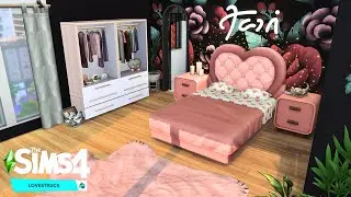 Lovestruck Apartment (Ciudad Enamorada) + LOVESTORY 💕🌆  Sims 4 Speed Build Stop Motion (NO CC)
