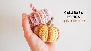 Calabaza espiga | Herringbone | paso a paso