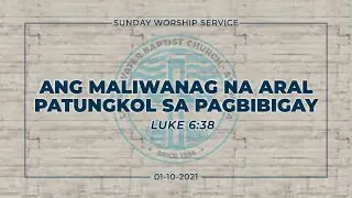 ANG MALIWANAG NA ARAL PATUNGKOL SA PAGBIBIGAY