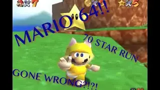 Super Mario 64 - 70 Star Run (HIGHLIGHTS)