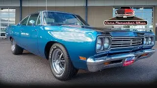 1969 Plymouth Road Runner MOPAR 440 V8 Automatic Dual Exhaust