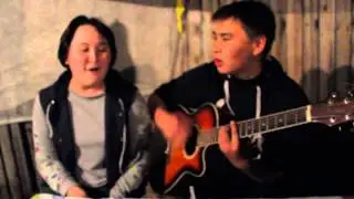 Арман и Гульжан-сегодня в белом танце кружимся(Cover Mr. Credo)
