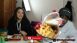 TRYING OUT CHINESE SNACKS FOR THE FIRST TIME (funny reaction)