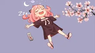 Cute Anime Lofi ✨ ~ relaxing beats to study / sleep to (1 Hour)