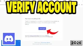 How To Verify Discord Account on PC - 2026