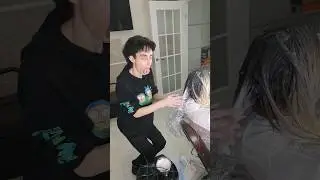 Красим волосы в белый