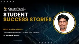 Testimonial of Bharghav | Placed in L&T Technology Services | PG Diploma in Embedded & Automotive