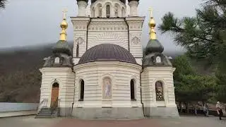 Лучшие смотровые площадки Крыма: Форосский храм. 26.11.2022г.