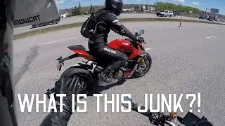 COLLECTING A NEW BIKE THAT SHALL NOT BE NAMED (Don't want to get another lawsuit)