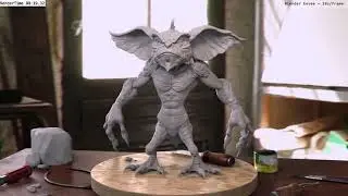 Clay Gremlin EEvEE Blender Render Test - EEvEE vs Arnold