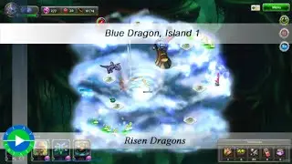 Risen Dragons walkthrough - Part 17 (Blue Dragon, Island 1)