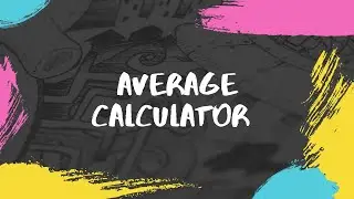 Average Calculator In JavaScript