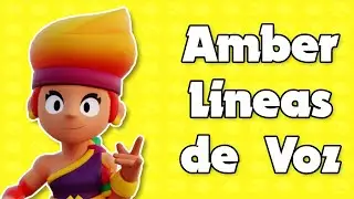 LINEAS DE VOZ AMBER (BRAWL STARS) || Felixen