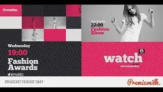 After Effects Template : Broadcast Package Sway
