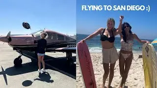 Flying My Plane To See My Best Friend!