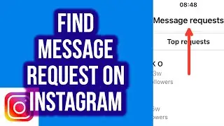 How to Find Message Request on Instagram
