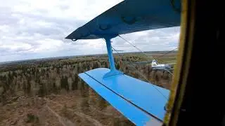Проход самолетов над Ватулино в честь Дня Победы.