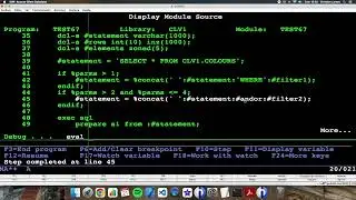 Coding in RPG (IBM i/AS400). Using a varying dimension array as a subprocedure parameter.