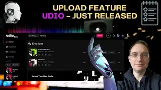 UDIO - New Upload Feature is INCREDIBLE!