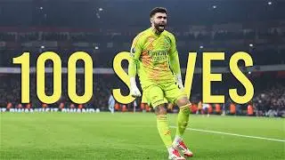 100 Insane Goalkeeper Saves 2025