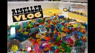 SORTING PARTS IN OUR SMALL LEGO BRICKLINK STORE WAREHOUSE /Tutorial on how to work A LOT 