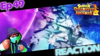 All Together! - Super Dragon Ball Heroes | Episode 49 "The Strongest VS The Deadliest!" REACTION