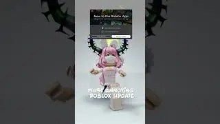 ROBLOX NEW UPDATE😡