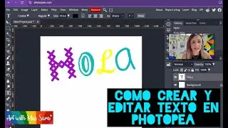 How to use the Text tool in Photopea