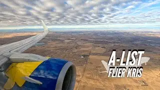 Exquisite Nevada One Landing in Denver (DEN) - Southwest Airlines 737-800 [4K]