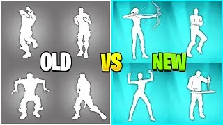 OLD DANCES vs NEW DANCES in Fortnite