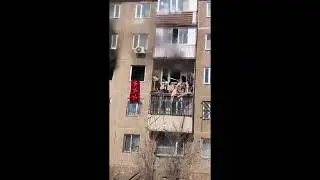 Газовый баллон взорвался в пятиэтажном доме Темиртау