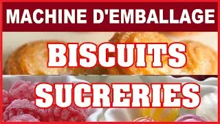 Packaging machine for cookies and sweets