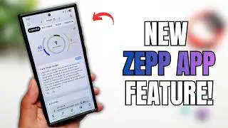 Best New Amazfit Zepp App Feature!