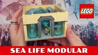 Adding The Sea Life Aquarium Modular MOC To My LEGO City