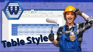 How to style a table on Microsoft word | Microsoft office | Online Learning