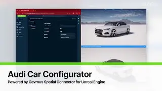 Epic Car Configurator with Cavrnus Spatial Connector for Unreal Engine