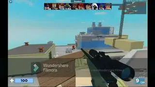 Играю в ROBLOX в режим Arsenal