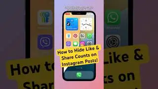 Instagram Privacy Trick: Hide Likes & Shares Now! 