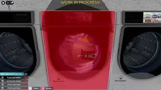 Хлопок 60* 1000 об/мин (Wash-ware (Pre-Alpha)) ►Roblox