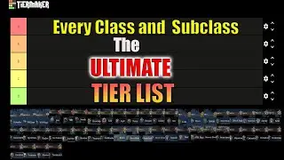 Class/Subclass Tier List for Baldur's Gate 3