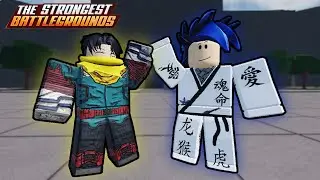 DESTRUÍNDO NO 2V2 DO STRONGEST BATTLE GROUNDS COM O MOISES!