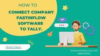 HOW TO CONNECT COMPANY  FASTINFLOW  SOFTWARE TO TALLY