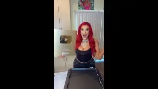 Justina Valentine- 1 Million Youtube Creator plaque!