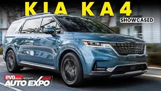 Kia KA4 (2023 Carnival) unveiled in India at 2023 Auto Expo | evo India