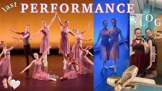 behind the scenes of a dance performance | last performance of the year!!