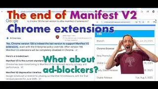 Chrome removes Manifest V2 extensions. Here's how to keep ad-blockers working.